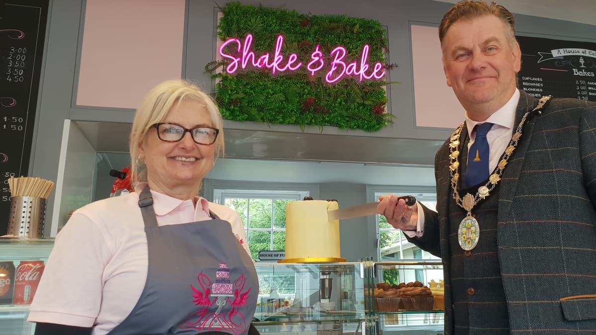 House of Cake dessert parlour in Wellington High Street opened by new